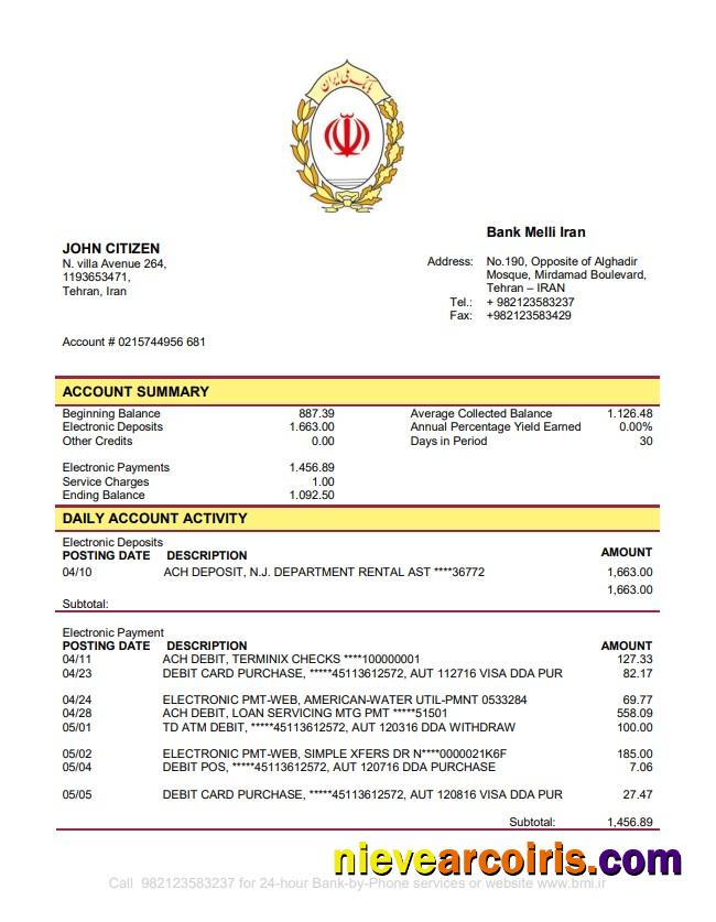 Iran Melli Bank